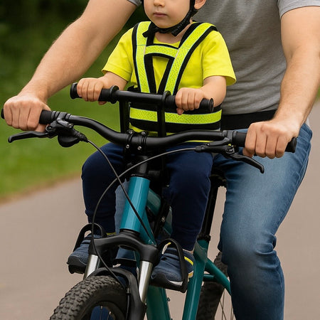 Porte bébé vélo avant + guidon (2-5 ans)