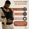 Porte bébé pysio - Porte bébé physiologique - Tikrou