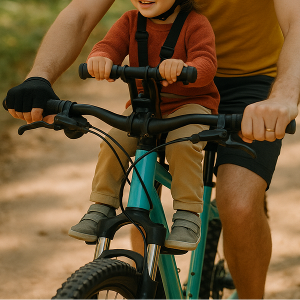 Porte bébé vélo avant + guidon (2-5 ans)